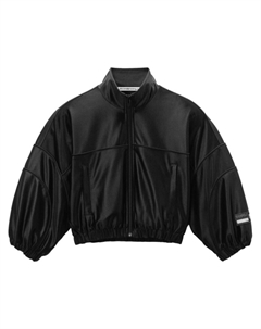 Бомбер с логотипом, черный Alexander wang