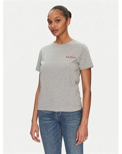 Футболка обычного кроя W5RI04 I3Z14, серый Guess