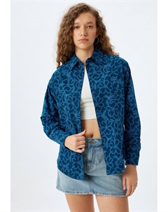 Рубашка FLORAL , синий Koton