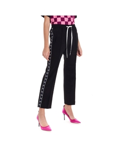 Трикотажные спортивные штаны женские черные Miu miu