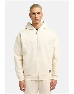 Толстовка на молнии HOODIE UNISEX, бежевый Carlo colucci