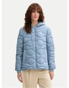 Пуховик стандартного кроя 1044399, голубой Tom tailor