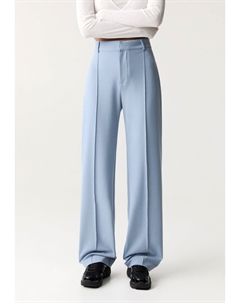 Брюки SEAMED, светло-голубой Pull & bear