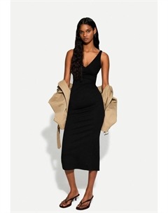 Платье-трансформер, черный Bershka