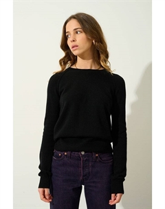 Кашемировый пуловер, черный Authentic cashmere