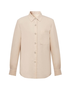 Рубашка с одним карманом, светло-голубой Deep breath