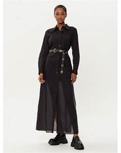 Платье-Рубашка стандартный крой MR5829W4YJ, черный Michael michael kors