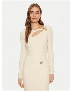 Блузка обычного кроя W5RP12 KAQL2, бежевый Guess