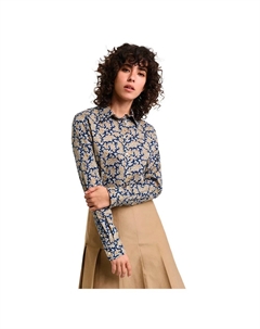 Рубашка 4300403, бежевый/синий Gant