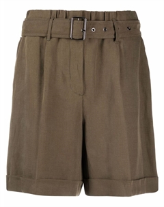 Шорты с поясом, зеленый Woolrich