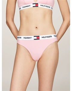 Трусики-брифы с надписью-логотипом Underwear, розовый Tommy hilfiger