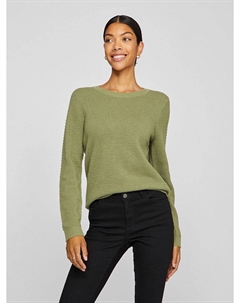 Пуловер, оливковый Vila