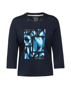 Топ Shirt, цвет blue/sky blue/dark blue Cecil