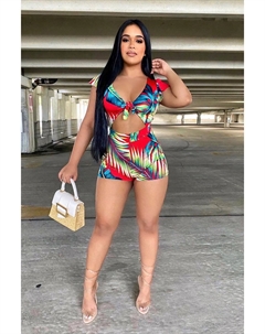 Комбинезон M2684R6, красный Fashion nova