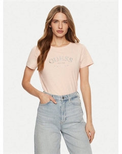 Футболка обычного кроя V5RI16 J1314, розовый Guess