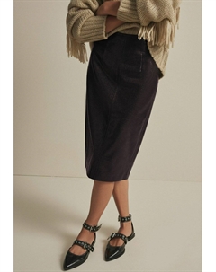 Юбка-карандаш, коричневый Next