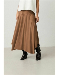 Юбка макси ASYMMETRIC HEM MIDI , коричневый Next