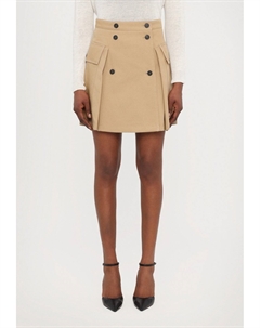 Мини-юбка ZEBIO, белый Weekend max mara