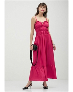 Платье макси CORPETTO PUNTO SMOCK , розовый Calliope