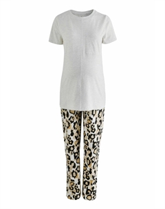 Пижама MATERNITY SHORT SLEEVE SET REGULAR FIT, серый Next