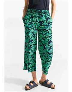 Брюки 3/4 "NEELE" с принтом по всей поверхности, зеленый Cecil