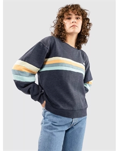 Свитер с круглым вырезом и вставками Surf Revival, синий Rip curl