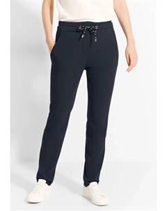 Спортивные брюки TRACEY с рюшами на поясе, синий Cecil