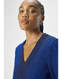 Блуза GLITZER, синий Object