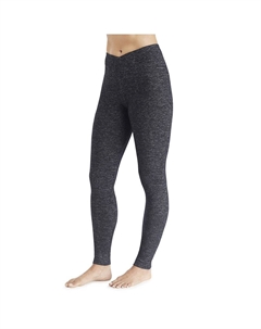 Женские леггинсы мягкого трикотажа, цвет Marled Charcoal Cuddl duds