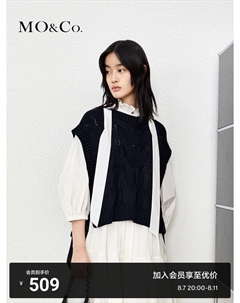 Свободный жилет с ремешками в стиле ретро, кремовый Moco