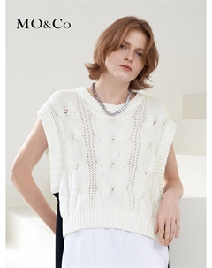 Свободный жилет с ремешками в стиле ретро, черный Moco