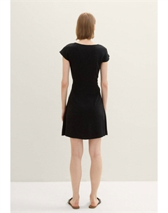 Повседневное платье Mini, глубокий черный Tom tailor