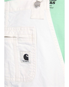 Брюки-уздечки Norris Bib Overall, кремовый Carhartt wip