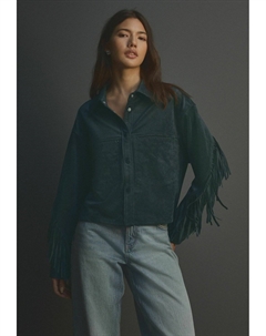 Кожаная куртка FRINGED, синий Next