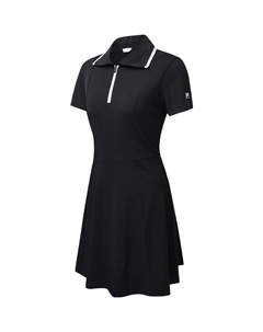 Женские шорты-платье с рукавами, цвет Black Fila