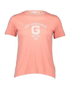 Футболка, розовый Gant