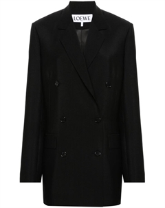 Двубортный блейзер, черный Loewe