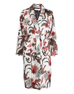 Халат с графичным принтом, мультиколор Desmond & dempsey
