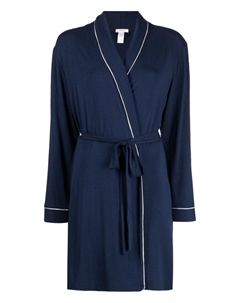 Халат в двух тонах, синий Eberjey