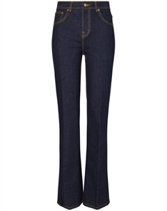 Джинсы bootcut, синий Tory burch