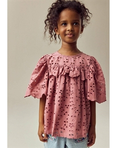 Блуза BRODERIE FRILL , фуксия Next