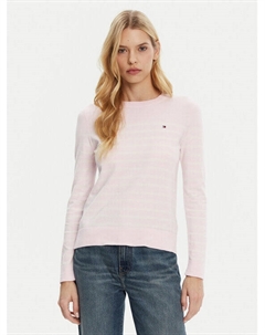 Свитер обычного кроя WW0WW44984, розовый Tommy hilfiger