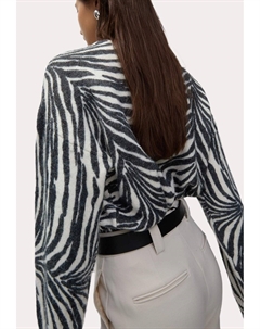 Джемпер ANIMAL PRINT RELAXED, черный Marks & spencer