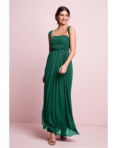 Свадебное платье макси с сеткой, зеленый Next