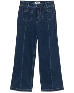 Джинсы Anessa 31" широкого кроя, синий Paige