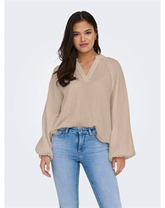 Блузка, коричневый Only