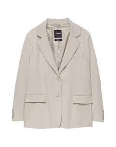 Блейзер, светло-бежевый Pull & bear