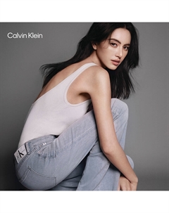 Джинсы женские Jeans прямые, светло - голубой Calvin klein