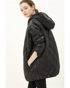 Женское черное пальто, черный Koton