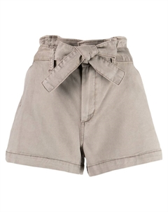 Шорты Anessa с завышенной талией, серый Paige